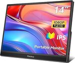 Pisichen 14" IPS 1920x1080 60Hz Portable Monitor $70.99 (with $20 off Coupon) Delivered @ TFGDRS AU via Amazon AU
