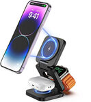 3in1 Magnetic Fast Wireless Charger for iPhone Apple Watch AirPods $36.99 Delivered @ Daydayfine via eBay