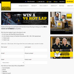 Win a V8 Hot Lap Experience with Red Bull Ampol Racing from National Storage [No travel]
