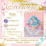 Win a Hatsune Miku - Yumekawa Princess Tenitol Figure from Mikugerms