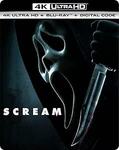 Scream (2022) Limited Edition Steelbook 4K UHD Blu-Ray [Region Free] $26.43 + Del ($0 with Prime/ $59 Spend) @ Amazon US via AU