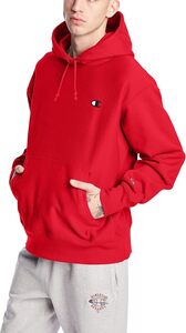 Champion Men's C Logo Reverse Weave Hoodie (Red/White) $30.10, Puma Big Logo Fleece Hoodie $23.99 + Post ($0 Prime/$59+) @Amazon