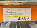 [WA] Feit 2,000 Lumen Rechargeable Led Work Light with Tripod $49.99 (Was $84.99) @ Costco Casuarina (Membership Required)