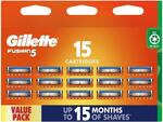 Gillette Fusion5 Razor Blade Refills 15 Pack $33.69 + Delivery ($0 C&C/ in-Store) @ Chemist Warehouse