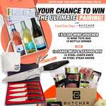 Win a Large Custom ButcherCrowd Box + Chef’s Knife + 4x Steak Knives + $300 Wine Voucher from Butcher Crowd + Good Pair Days