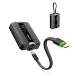 VEEKTOMX 30W 10,000mAh Power Bank with Built in Cables $22.09 + Delivery ($0 with Prime/ $59 Spend) @ VEEKTOMX via Amazon AU