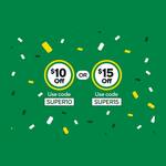 $10 off $150+ Spend or $15 off $200+ Spend (Exclusions Apply, Single Use) + Delivery ($0 C&C) + Fees @ Woolworths Online & App