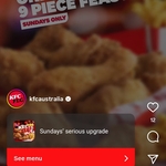 [ACT] 9 Pieces Original Chicken and 2 Large Chips for $15.95 @KFC