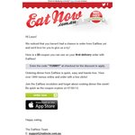 EatNow $5 Coupon Code on First Delivery Order