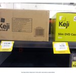 Officeworks - KEJI Slim DVD Covers $5.99 for 50