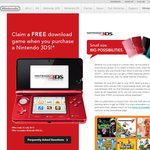 Buy a 3DS, Get a Free Game (Via Download). 6 Games to Choose