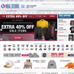 40% off Sale Items @NBA Store US + $25 USD Shipping Cap