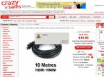 10m HDMI Cable For $19.85 Plus Postage