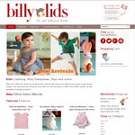 FREE SHIPPING STOREWIDE. All Order $40+ at Billy Lids. Prices from $3. Baby & Kids Clothing +