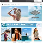 ROXY Australia 20% off Site Wide with $60 Spend