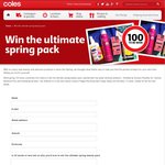 Win 1 of 100 Spring/Summer Beauty Skincare Packs from Coles