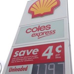 Unleaded Petrol 119.7/L (115.7/L with Discount) @ Coles Express (Churchill Road, SA)