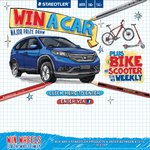 Win a 2014 Honda CRV 2WD VTi (Major Prize) or a Razor Scooter & a Diamondback Bicycle (Weekly Prize Draw) from STAEDTLER