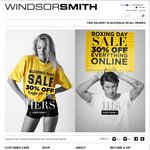 Windsor Smith 40% off Storewide Boxing Day Sale