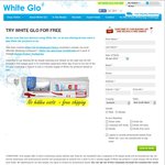 Free Sample of Whiteglo Toothpaste, Toothbrush & Floss