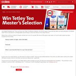Coles - Win 1 of 2000 Tetley Tea Packs (Requires Flybuys Number)