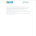 Opal Customer Survey, $15 Credit if Chosen from Woolcott Research
