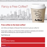 [SYD] FREE Coffee at Wynard Park (8:00-11:30AM 5/5/15)