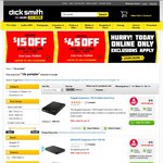 Seagate Expansion 1TB Portable Hard Drive $64.00 + More @ Dick Smith
