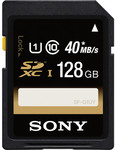 Sony 128GB SDXC Class 10 for US $39.95, 64GB for US $20.95, + US $10.75 P&H @ B&H Photo Video