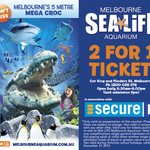 Melbourne Sea Life Aquarium 2 for 1 Entry
