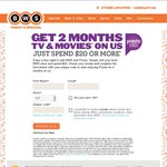 BWS - Spend $20 or More & Receive 2 Months Free Presto