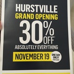 Best and Less Grand Opening Sale at Hurstville (NSW) 30% off for 19th November