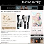 Win 1 of 2 'Beauty Fashion Fix' Gift Packs valued at $112.70 each from Fashion Weekly