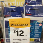 Brother Tze-231 12mm Tape 8m Clearance $12 -Woolworths Kingsgrove NSW