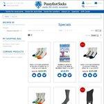 Pussyfoot Socks - 5 Pairs for $10 on Selected Items & 30% off Full Priced Items - Free Post on $40 or More (Ends Midnight 30 Jun