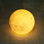 USB Rechargeable Portable 3D Printed LED Moon Light US $18.92/ AU $25 Delivered (New Accounts US $16.14/ AU $21.25) @ Everbuying