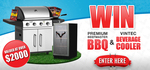 Win a Premium Beefmaster BBQ & Vintec Beverage Cooler (Valued at $2098) from Jack Links