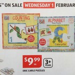 World of Eric Carle: Alphabet or Counting Floor Puzzles $9.99ea @ ALDI Starts 1st Feb