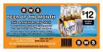 BWS Beer of the Month - Sail & Anchor Dry Dock $12 a six pack