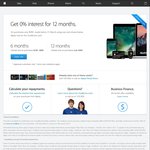 0% Interest for 12 Months on Purchases over $300 @ Apple Store
