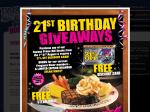 Hogs Breath Cafe Birthday Free Member Discount Card with Every Prime Rib Steaks