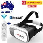 3D VR BOX 2.0 Virtual-Reality Glasses + Bluetooth-Control-Gamepad - $12.99 Shipped @ Ausdeals-Zone eBay