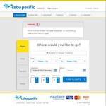 Sydney to MANILA $179.70 Return (Sep 2017- March 2018)  Via Cebu Pacific Air
