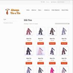 Set of 7x Silk Ties of Your Choice for $51.75 (170+ Designs) Plus $3 Flat Shipping @ Always Tie A Tie