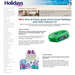 Win 1 of 6  MILO Champions Wrist Bands or Thermos FUNtainer sets,  Girl Lane Autumn Skincare pack + more from Holiday with Kids