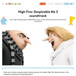 Win 1 of 10 Despicable Me 3 Prize Packs (Soundtrack & Family Pass) from Kinderling