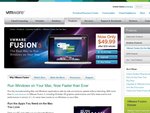 VMware Fusion - $49.99 after $30 Rebate - from Oct 15 to Dec 31 2010