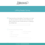 Win a US$50 GiftCard from LitRing (survey)