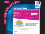 Free Baskin Robbins Ice Cream for Joining Birthday Club