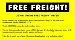 JB Hi-Fi Online - New Free Shipping Policy + 2 for $30 Bluray